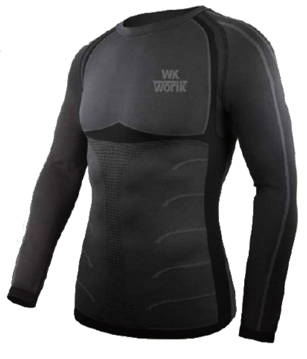 WINT Winterthur T-Shirt tecnica manica lunga girocollo Dry-Skin in polipropilene ed elastan